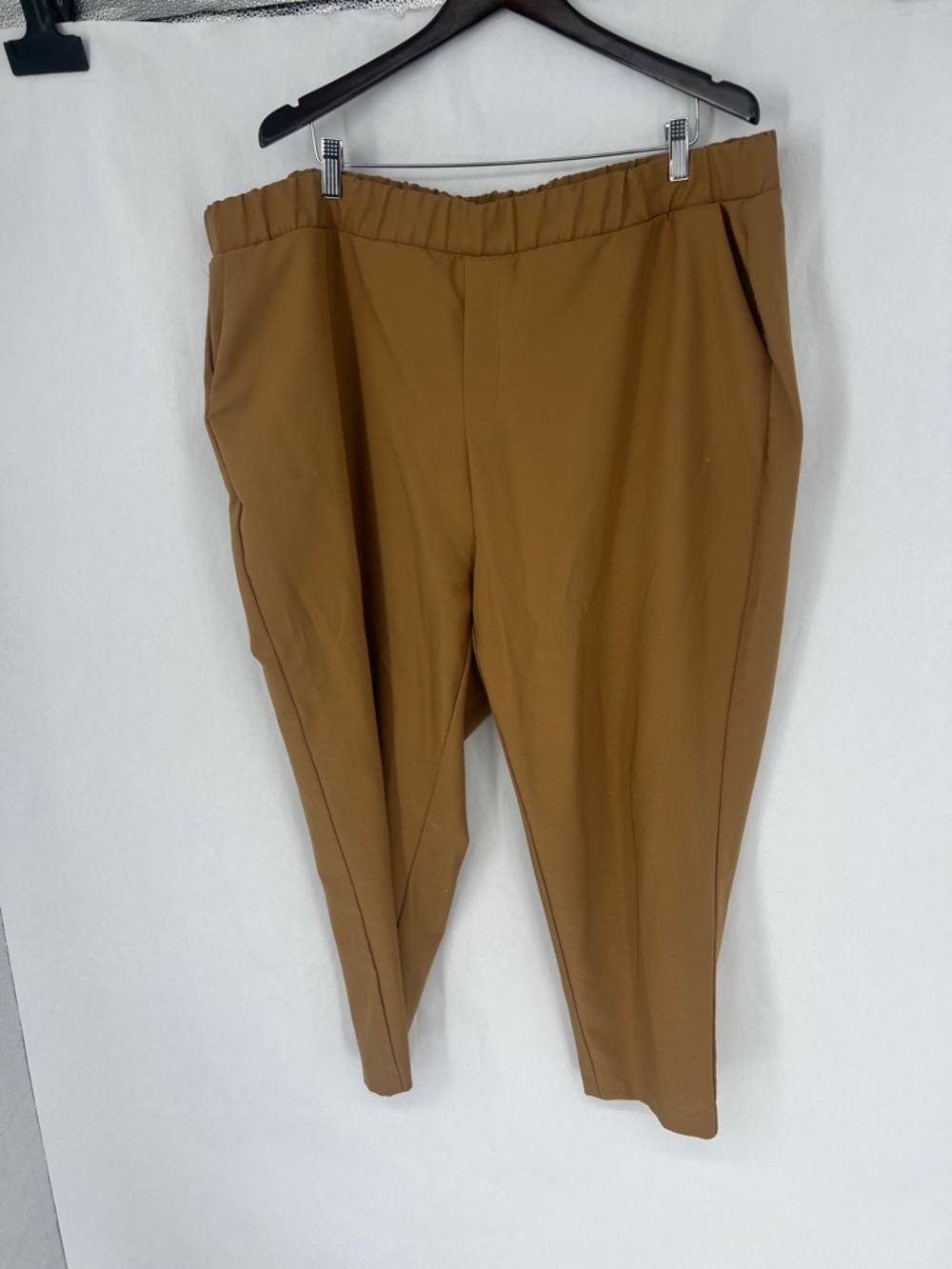 torrid Caramel/Tan Elastic-Waist pants - Picture 5 of 11